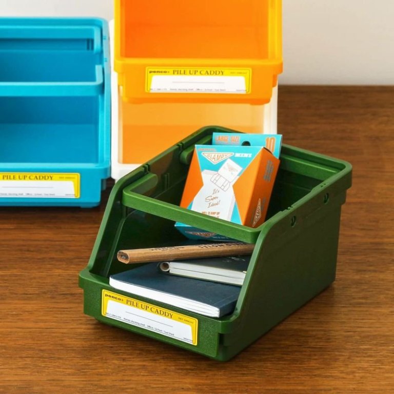 Pile-Up Caddy Lagerkasten, stapelbar, mit Griff