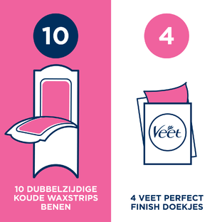 Veet Waxstrips Easy-Gelwax Gevoelige Huid 20ST