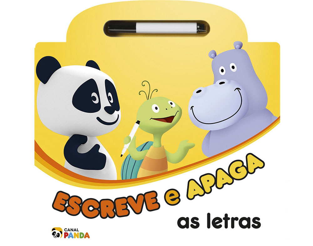 CANAL PANDA ESCREVE E APAGA AS LETRAS
