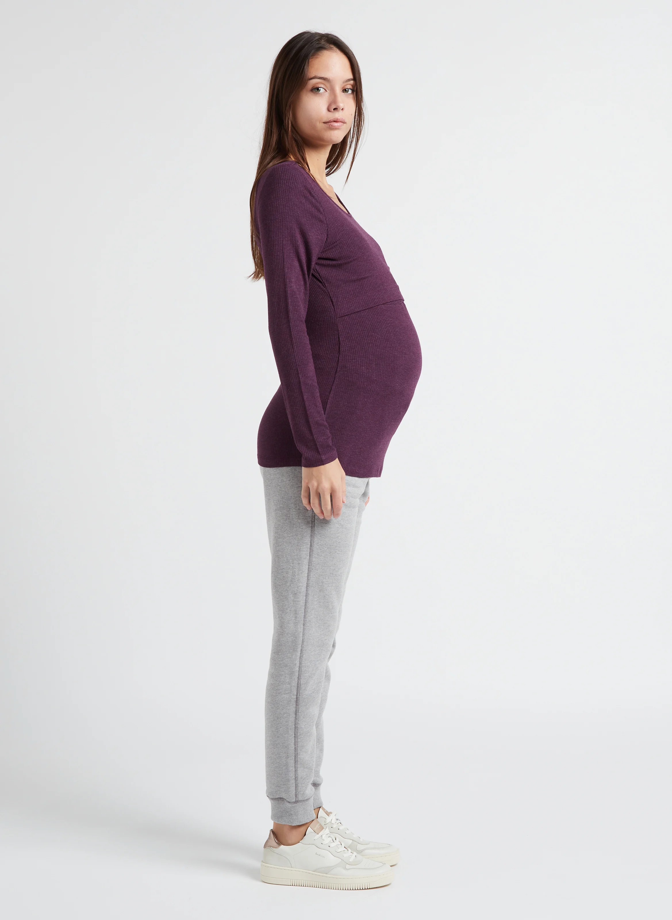 MILDA - Top allaitement col bateau | Multicolore