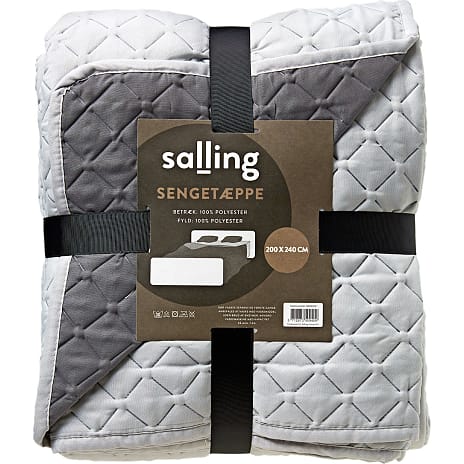 Salling sengetæppe 200x240 cm - grå