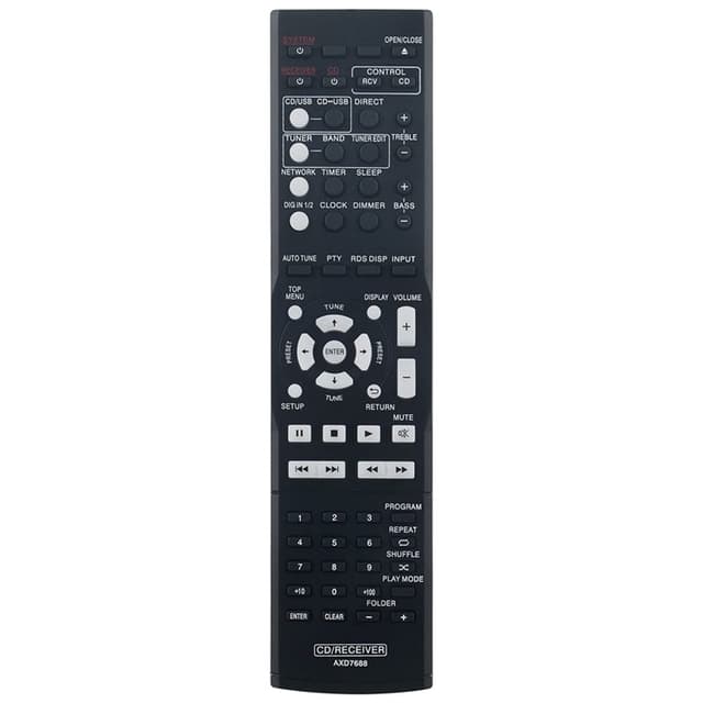 Fjernbetjening Udskiftning til AXD7688 til Pioneer AV-receiver stereo system