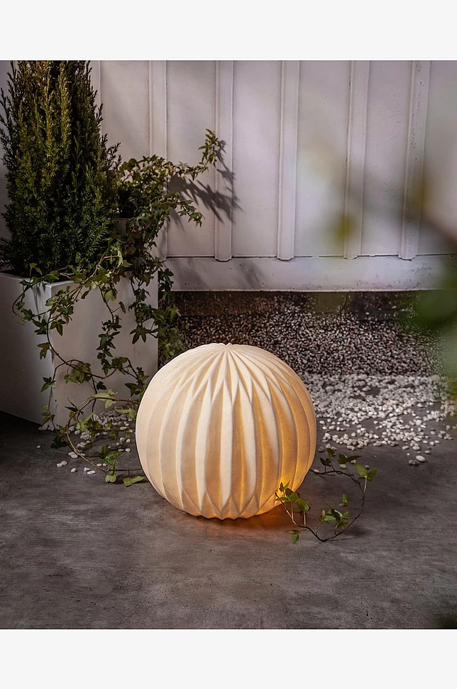Utendørs dekorasjon Sandy Globe 30 cm