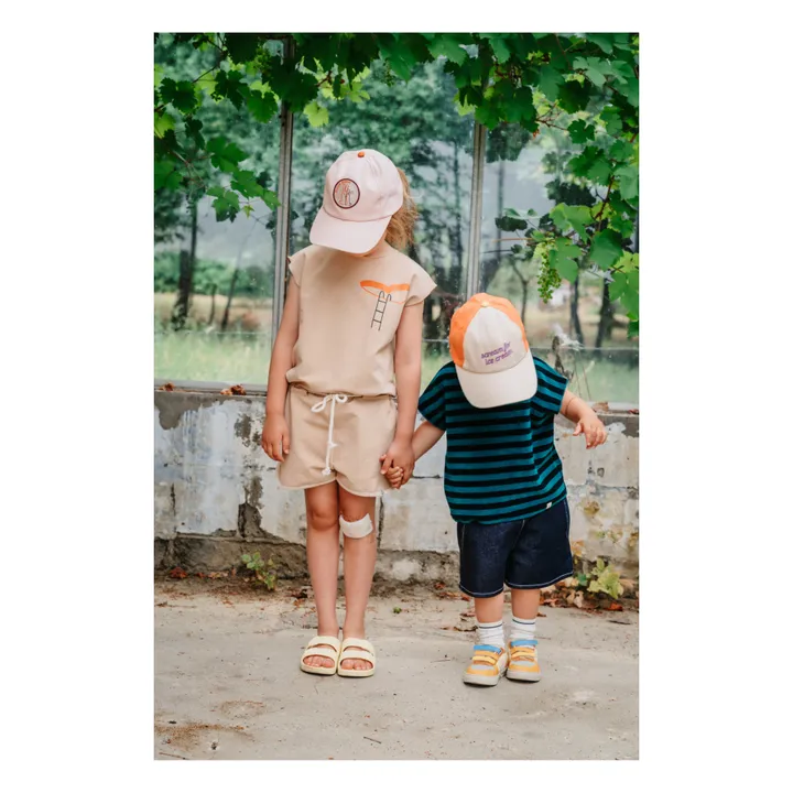 Bonnie & The Gang Combinaison Ziggy Coton Bio | Beige