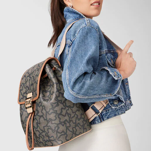 Mochila Kaos Icon multicolorida preta
