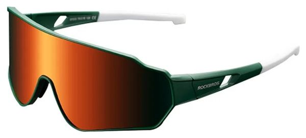 Lunettes de cyclisme photochromiques polarisées  anti-vent - vert
