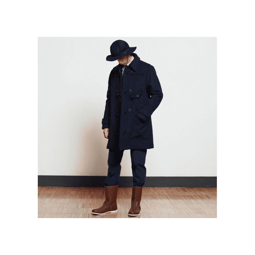 CLIFF FELT BLUE MARINE-VESTE SEBAGO HOMME