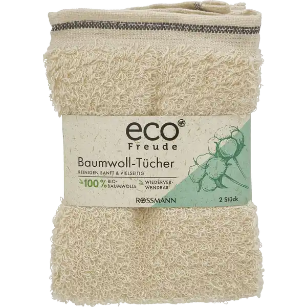 Bio-Baumwoll-Tücher