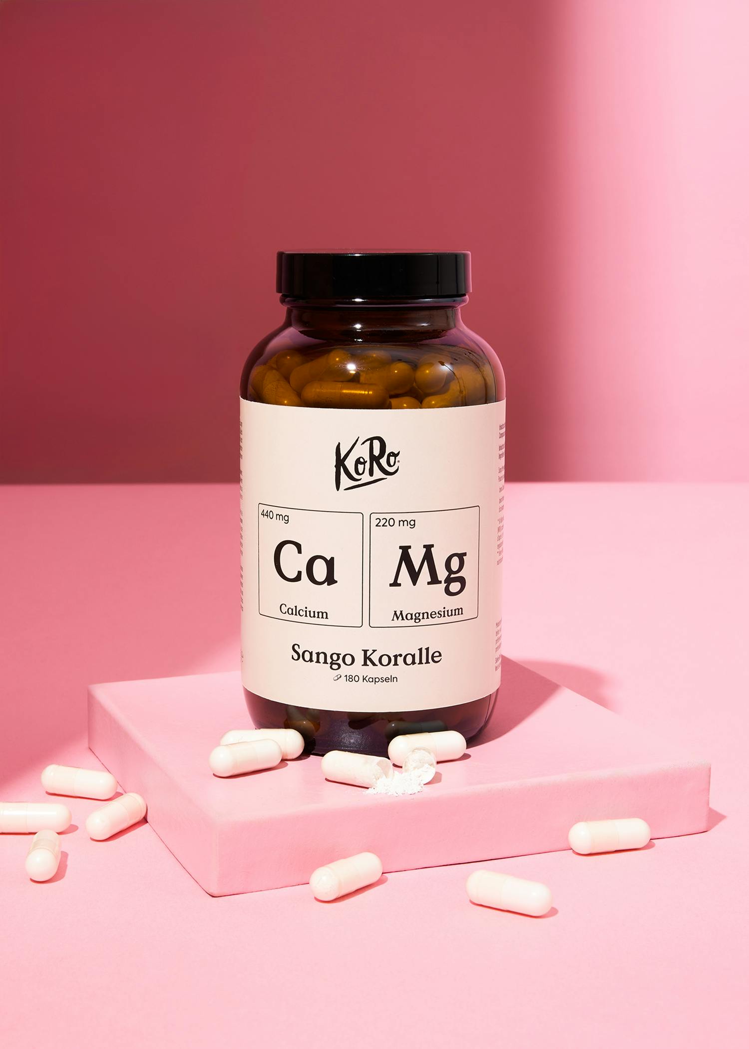 Sango Meereskoralle Calcium   Magnesium Kapseln 180 Stück