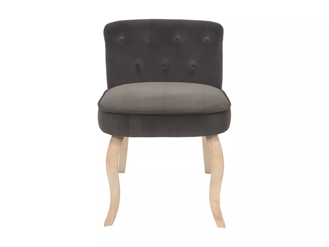 Fauteuil en Velours Design 