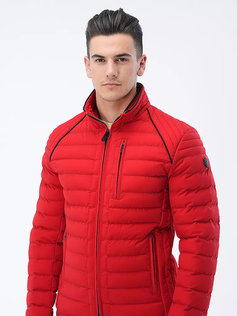 WELLENSTEYN Leichtsteppjacke MOLECULE rot