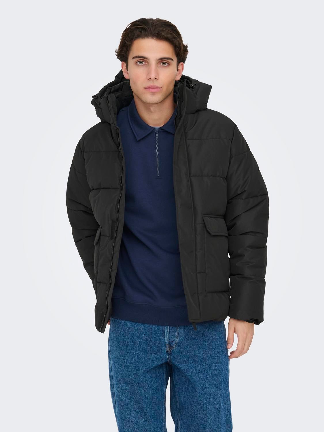 ONSCARL Daunenjacke Black