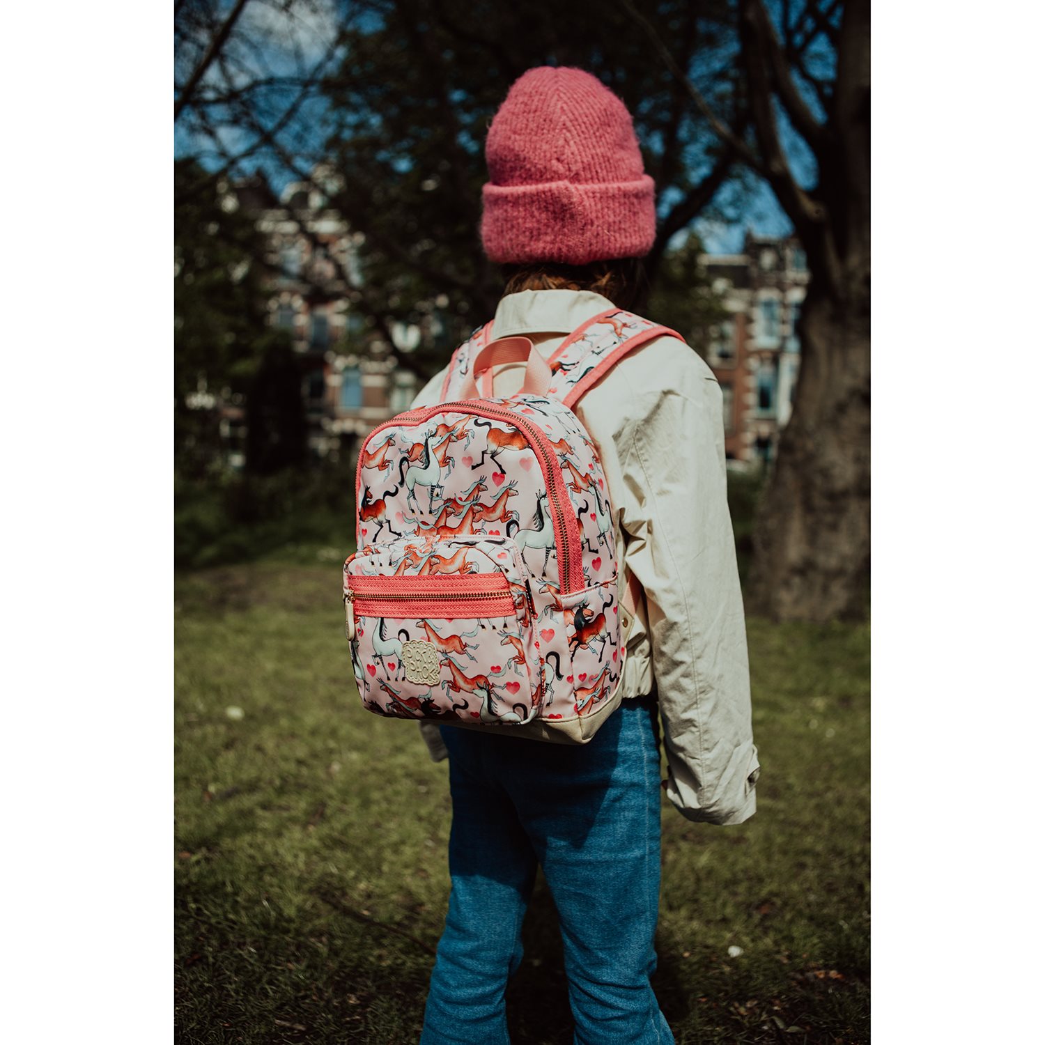 Pick & Pack Magic Horses Backpack S pink