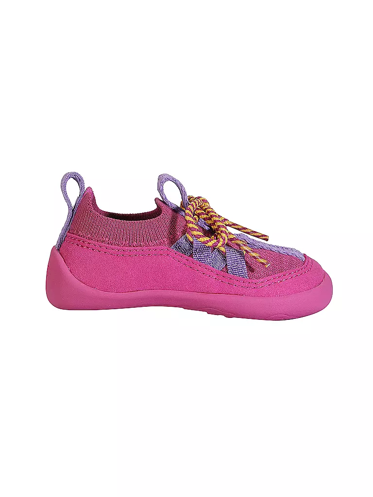 AFFENZAHN Kinder Barfußschuhe PREWALKER KNIT Vogel beere