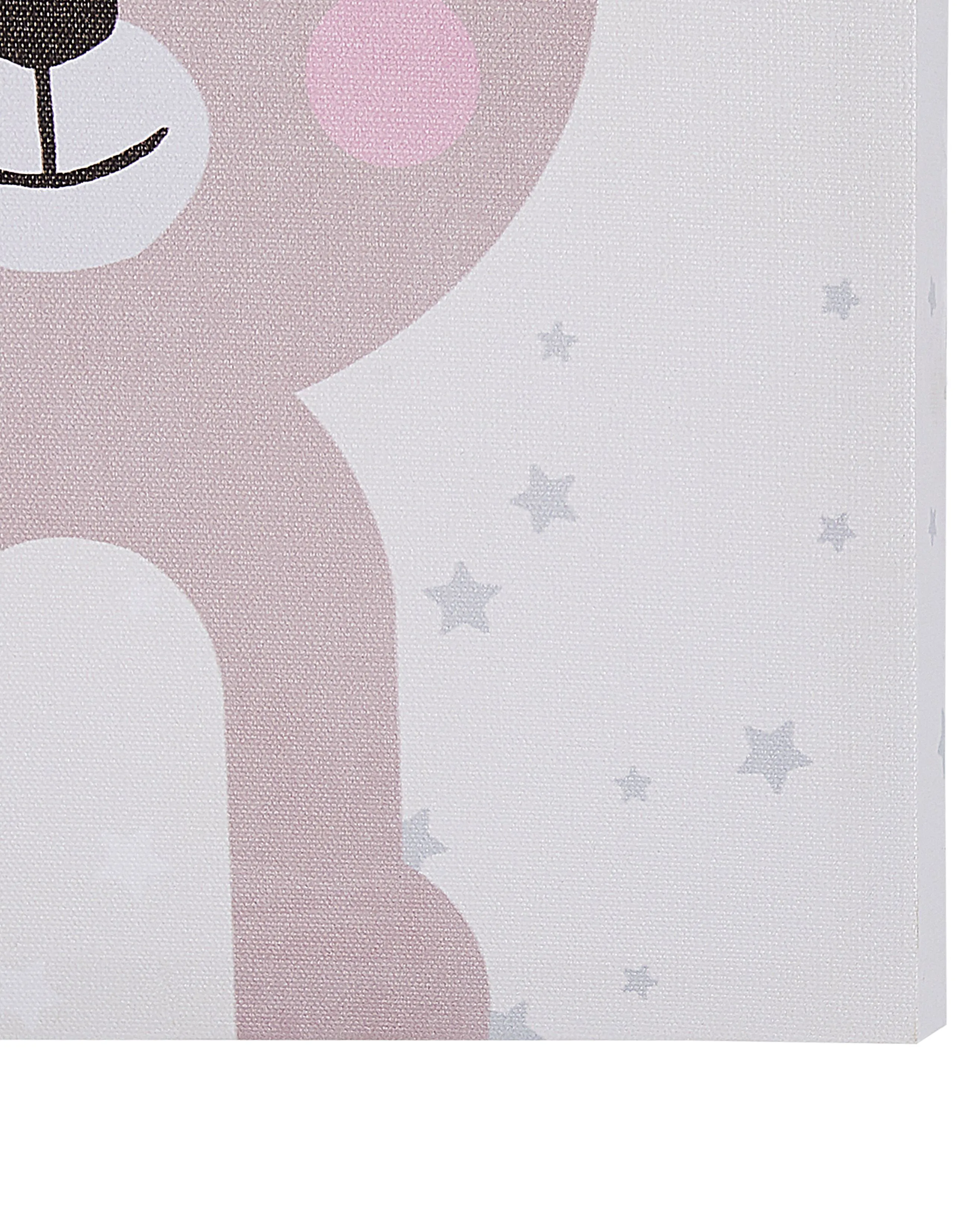 Set van 4 canvassen BOMBI Kids motief 30 x 30 cm Meerkleurig