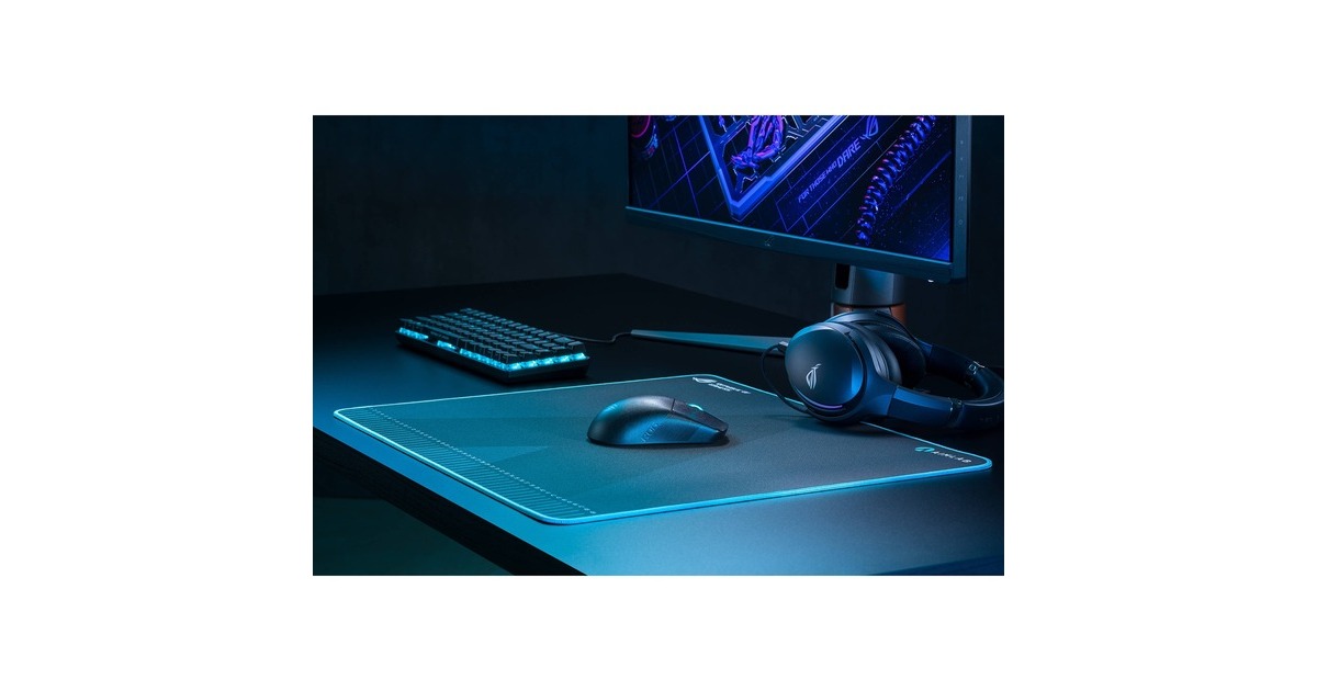 ASUSROG Hone Ace Aim Lab Edition gaming muismat  (Zwart)