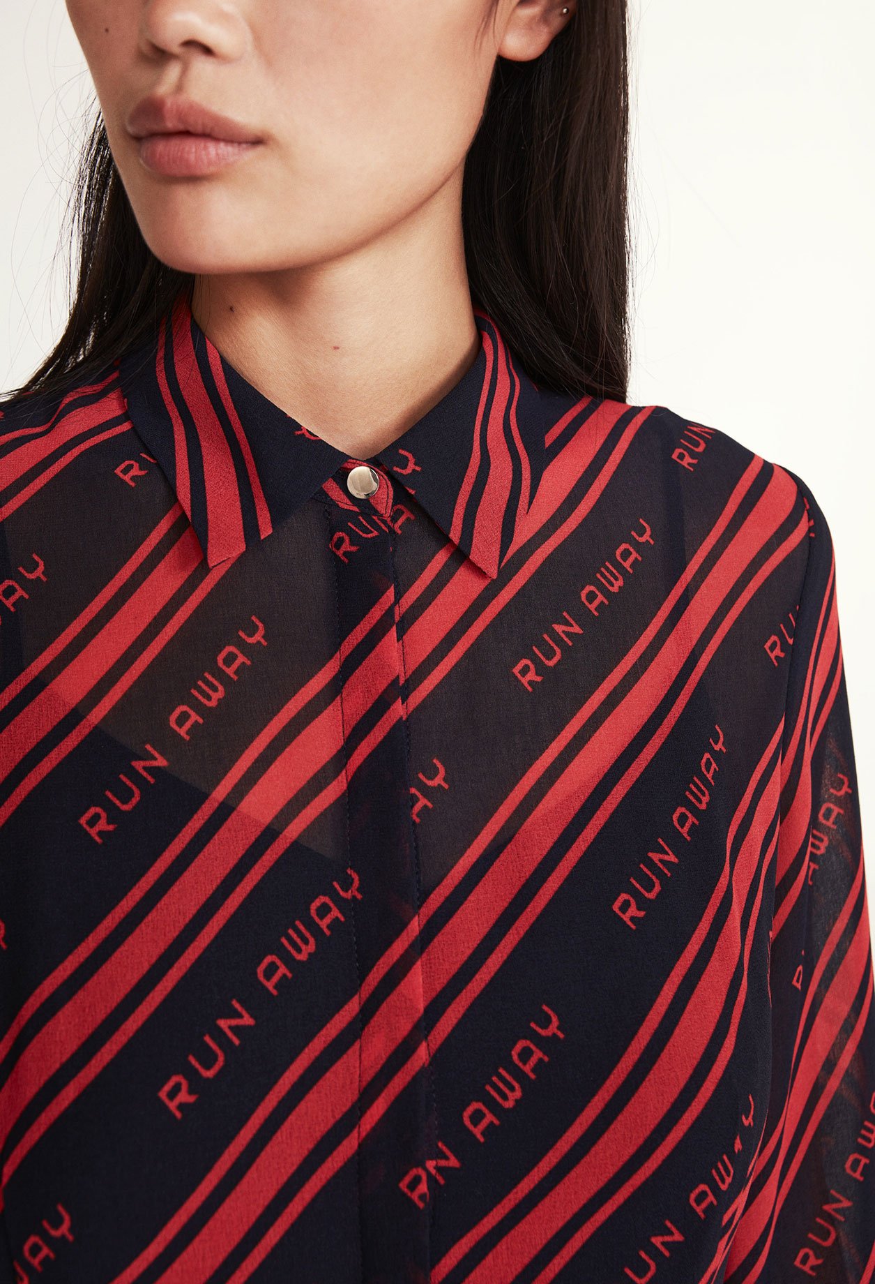 Robe mi-longue plissee