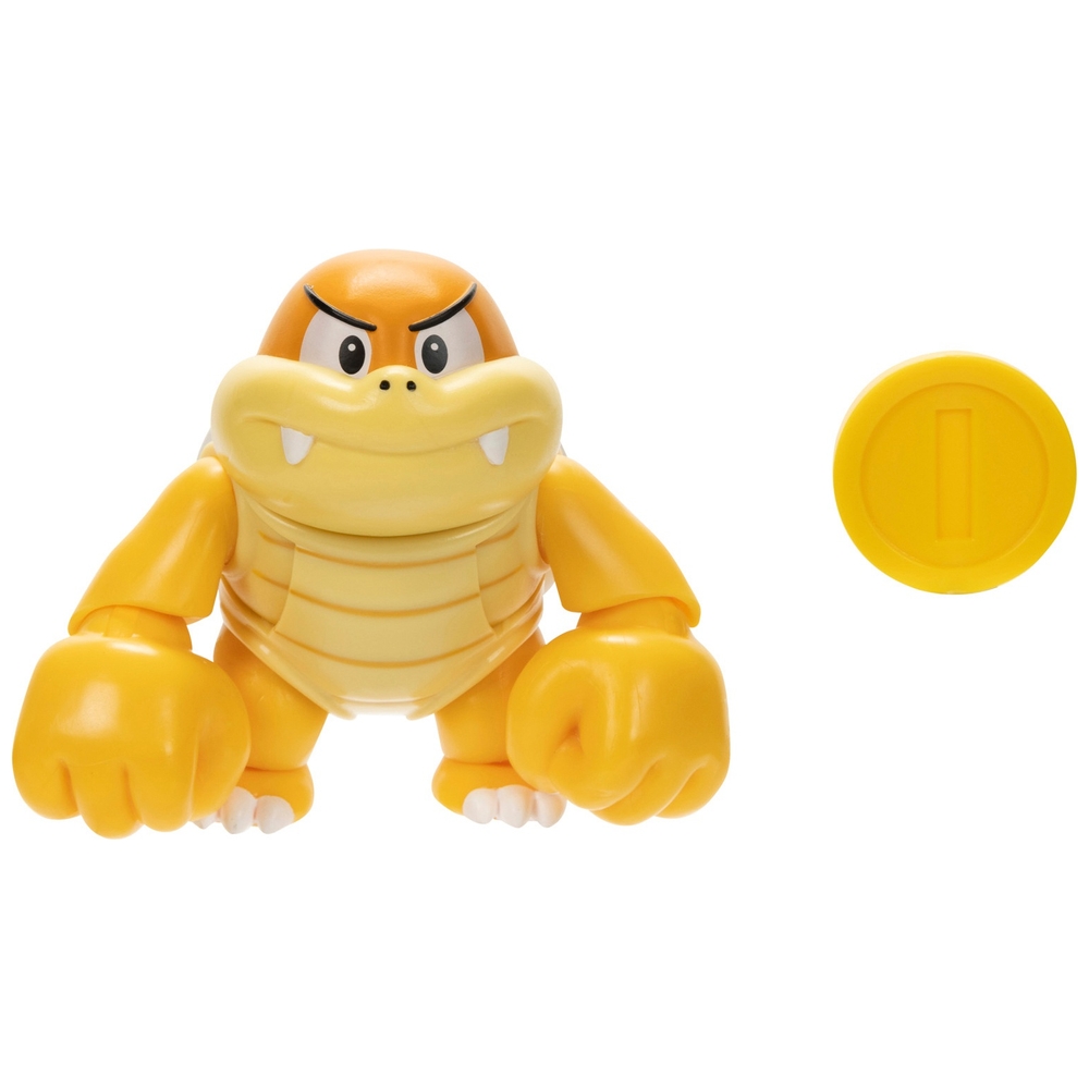 Super Mario Figuren Boom Boom mit Münzzubehör