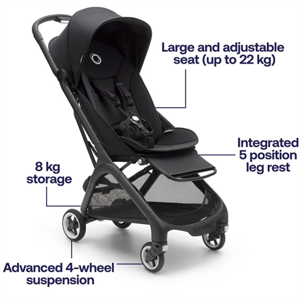 Butterfly Black - Bugaboo → Luksusbaby.dk