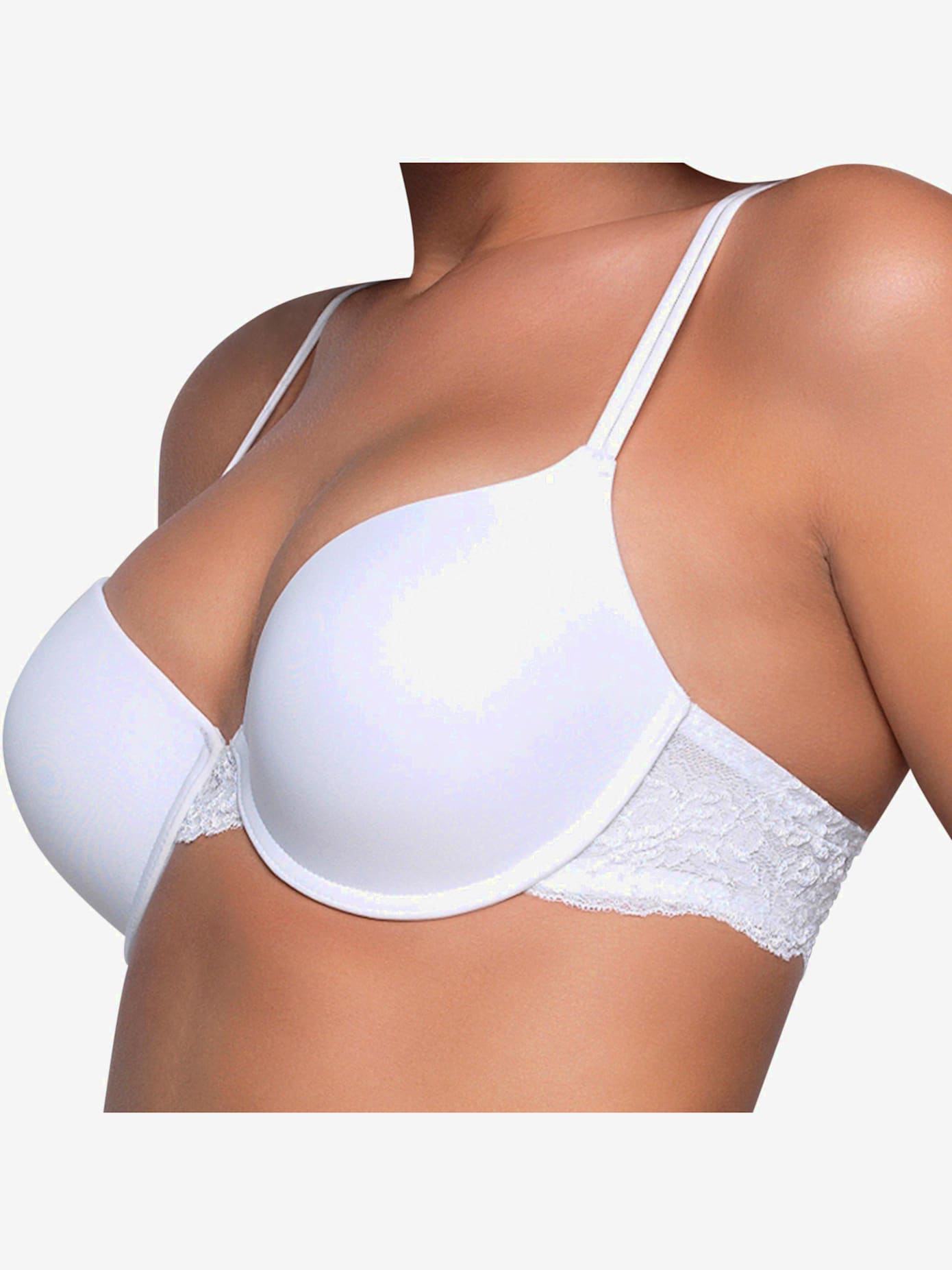 Soutien-gorge push-up les coussins en gel disposent d'un effet silicone pour un aspect naturel et une sensation agréable
