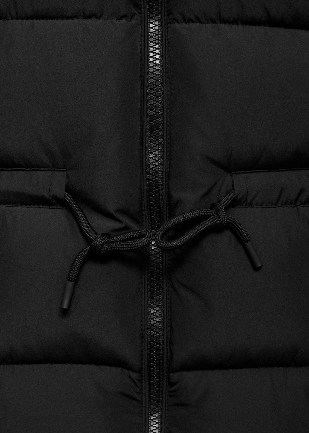 Mango Kids bodywarmer zwart