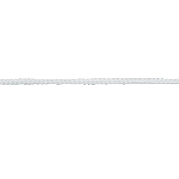 Corde tressée en polypropylène blanche DIALL ø2 mm, 20 m