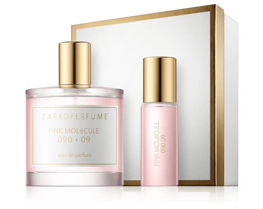 Zarkoperfume Pink Molécule 090.09 Set mit Mini EdP Spray 100ml-12ml