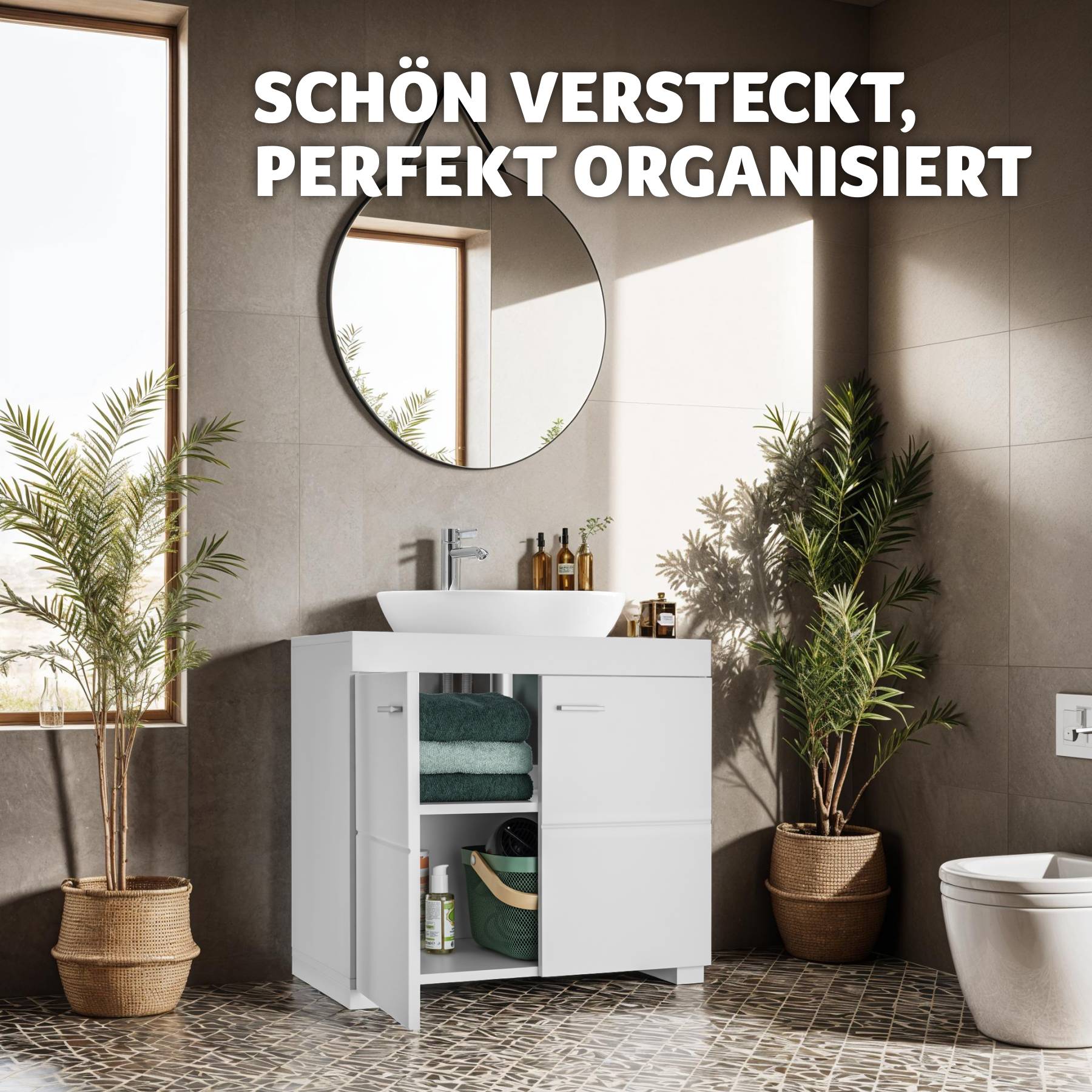 Waschbeckenunterschrank Idris