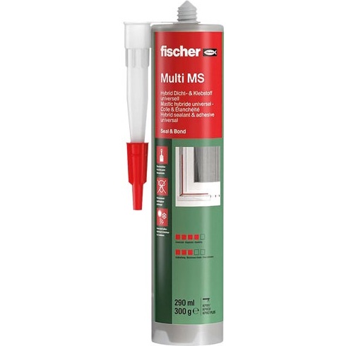 Mastic colle multi-usages - 290 mL - blanc
