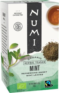 Numi Thee Moroccan Mint Biologisch 18ST