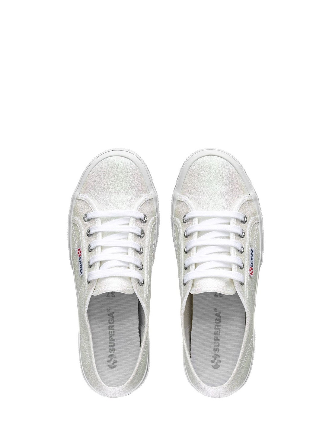 superga Baskets de ville Femme 2750-Lamew Blanc Brillant