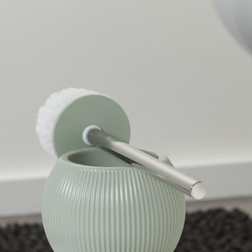 Sealskin Toiletborstel met houder Convex Licht Aqua