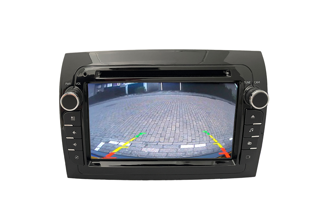 BergGPS Fiat Ducato DAB+ Radio camper navigatie met Carplay