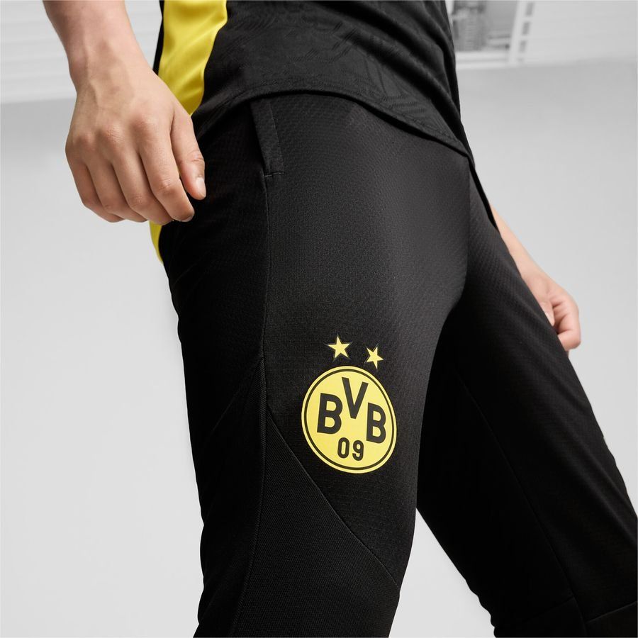 Dortmund Bas de Survêtement - Noir/Faster Yellow
