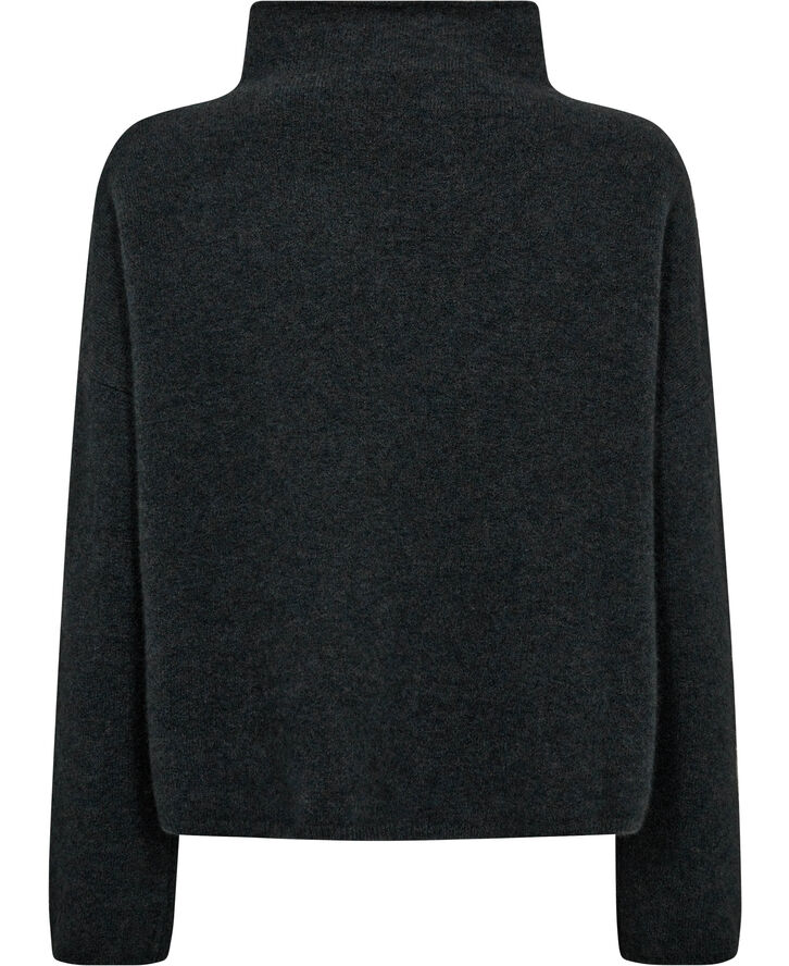 Filippa K Mika Yak Funnelneck Sweater Green grey