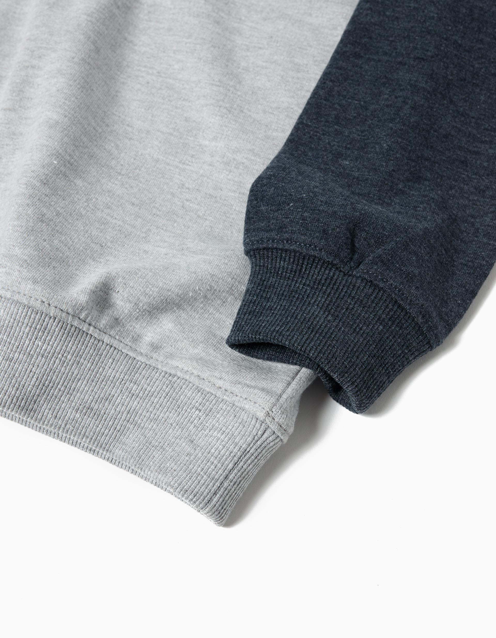 Sweatshirt de Felpa, Menino, Azul Escuro