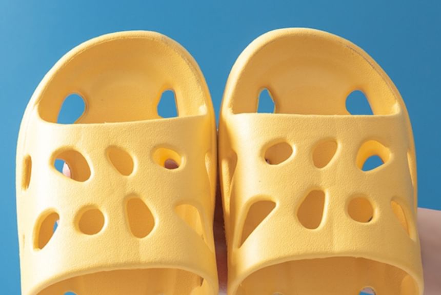 MyHome - Effen geperforeerde pantoffels