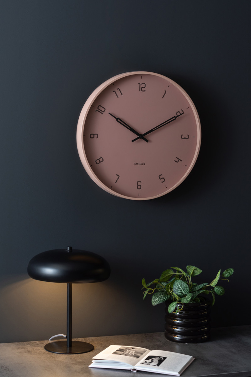 Wall Clock Stark KA5950BK Black