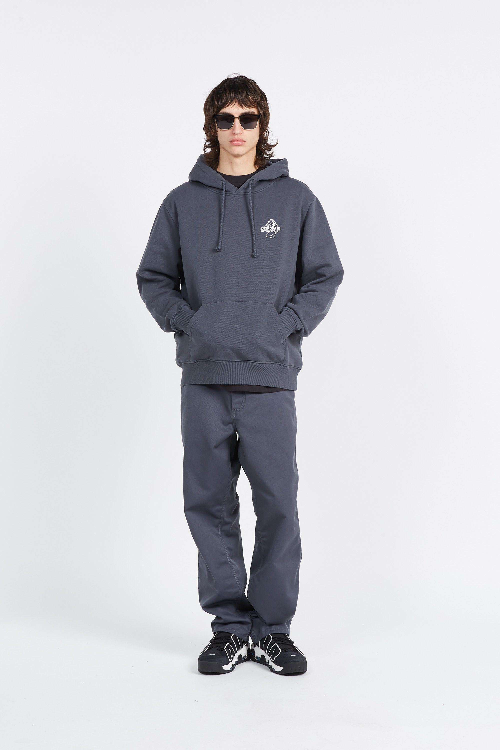 OLAF Hoodie DIVER HOODIE Gris