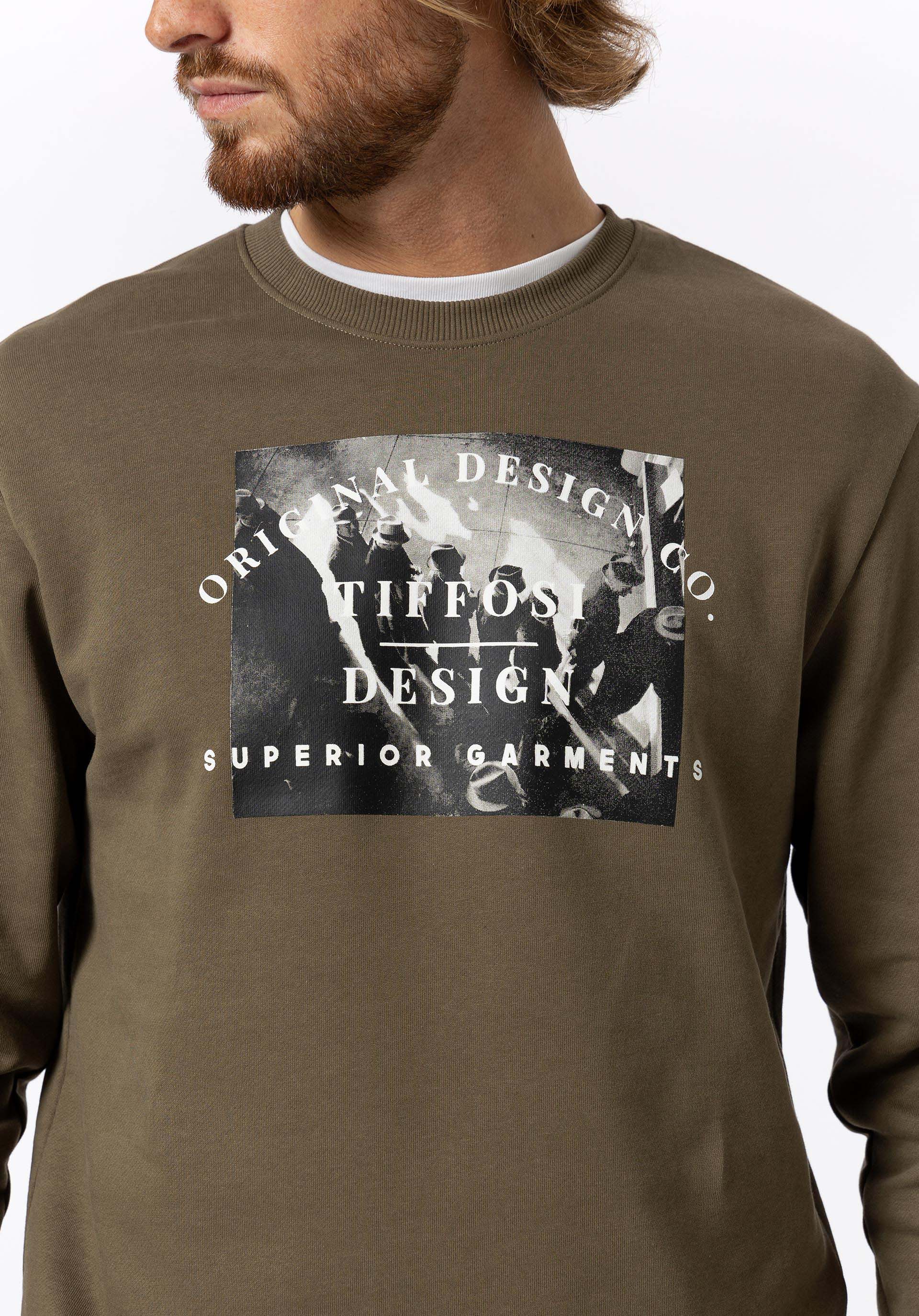 Sweatshirt com Estampado Frontal