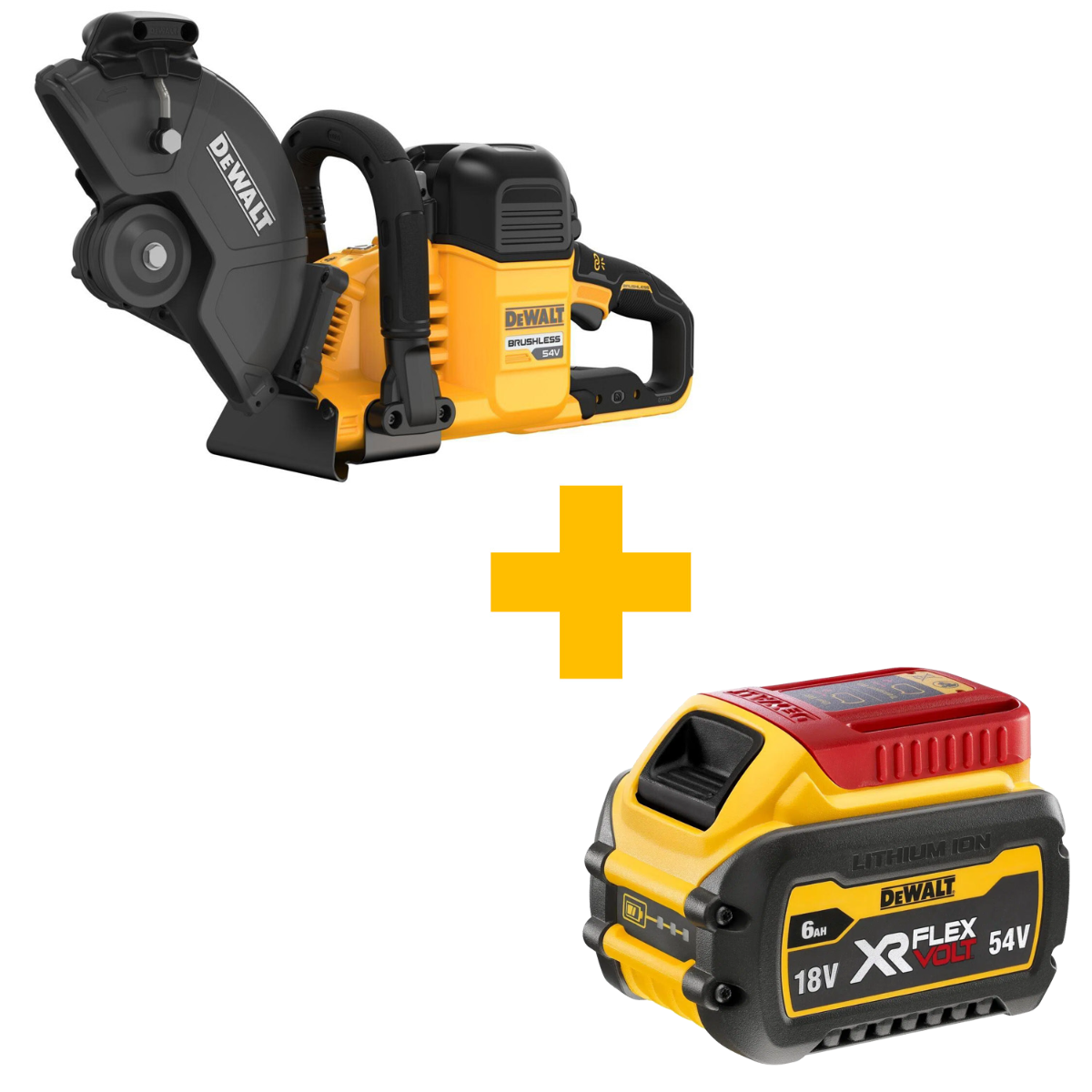 DeWALT DCS691N Accu doorslijper 230mm 54V XR FlexVolt Basic Body