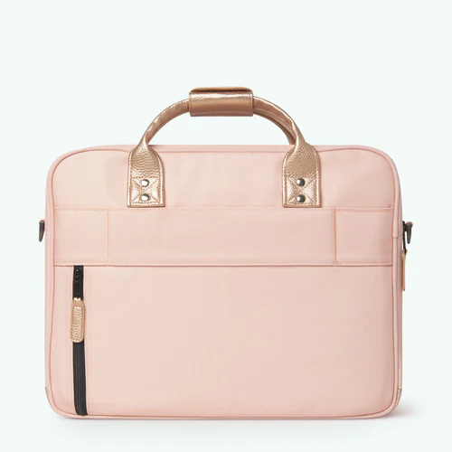 Sac ordinateur Queretaro rose clair
