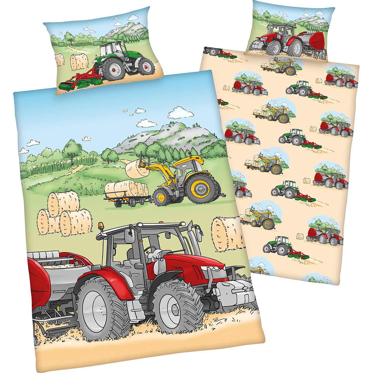 Herding Flanell Kinder-Wendebettwäsche 