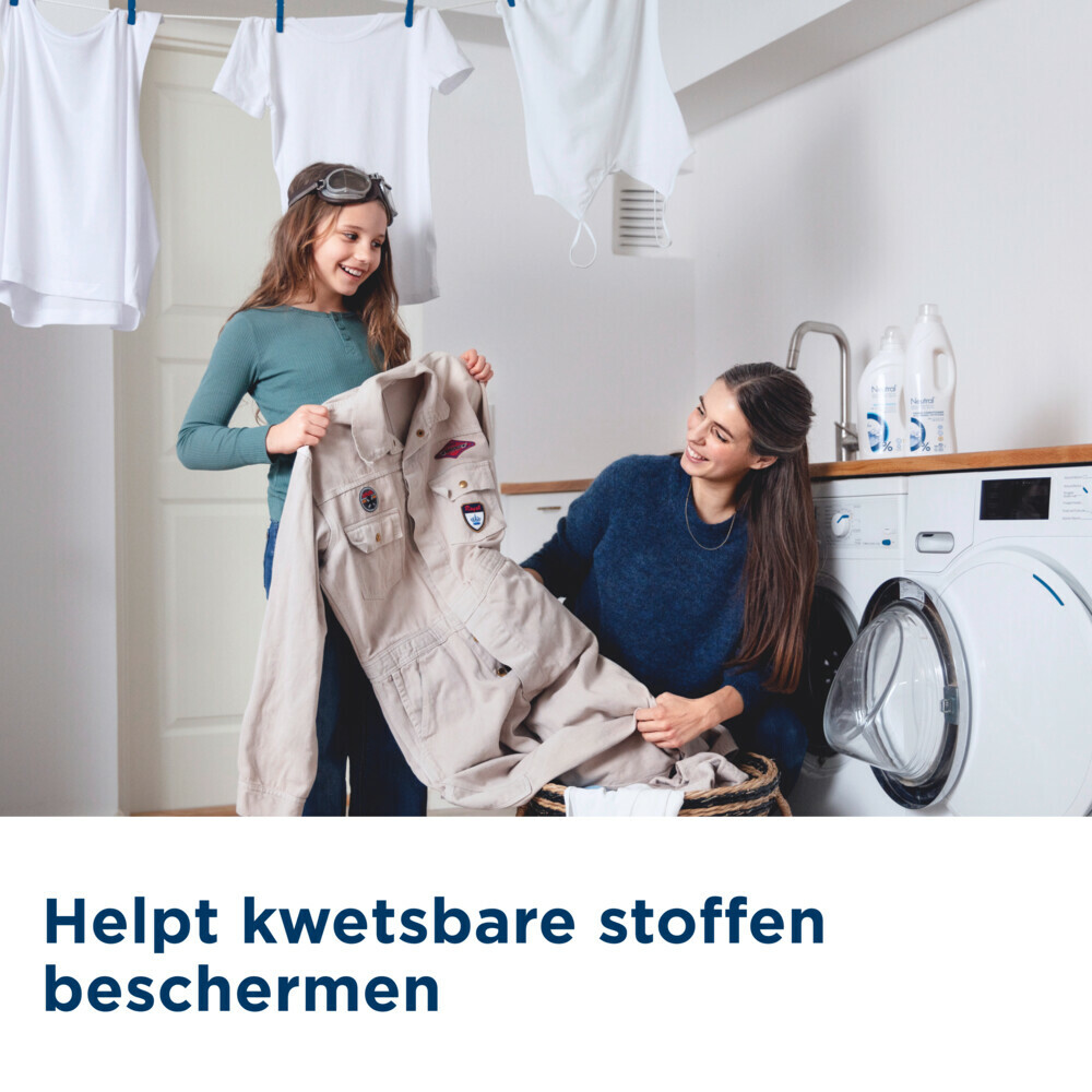 6x Neutral Vloeibaar Wasmiddel Wol & Fijn 20 Wasbeurten1 liter