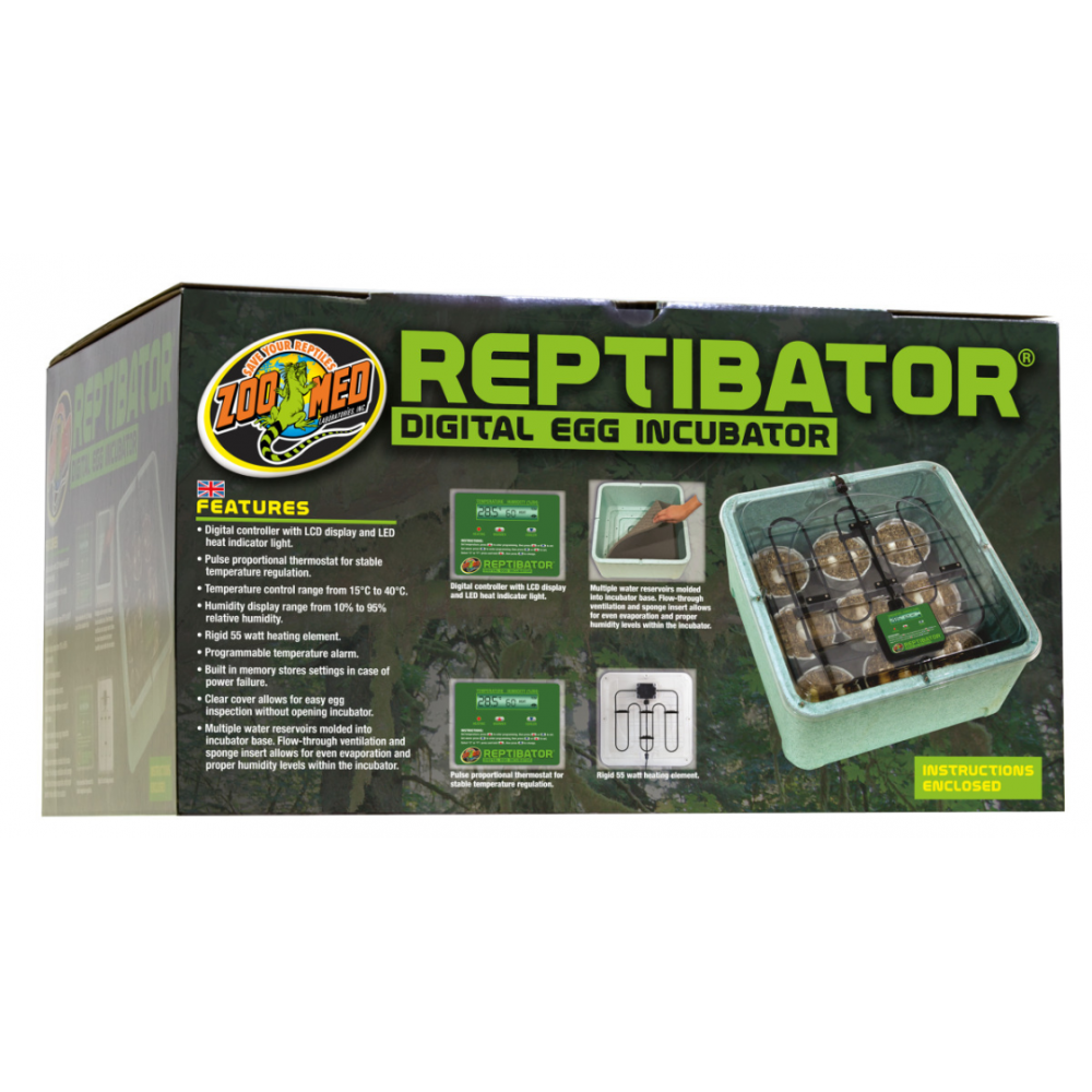 Incubateur digital reptibator ri10