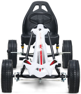 Alex's Garage Tråbil Go-kart, Hvit