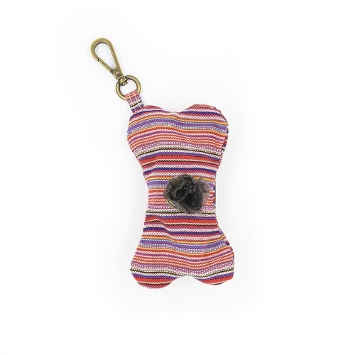 Bolsa/Caixa de Transporte Ladran Gaucho Toby Bone Multicolorida