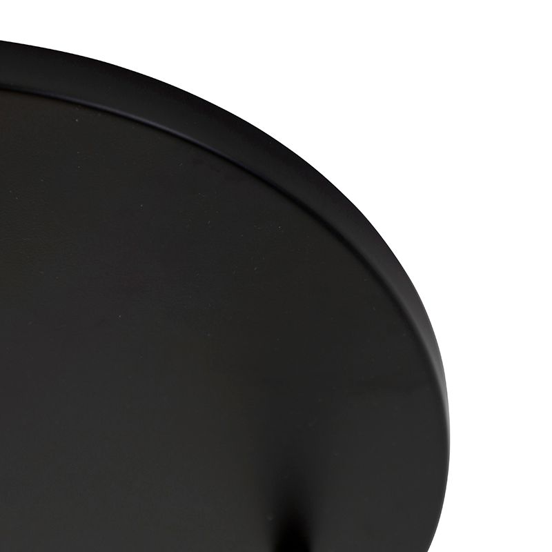 Moderne plafondlamp zwart 3-lichts - Facil
