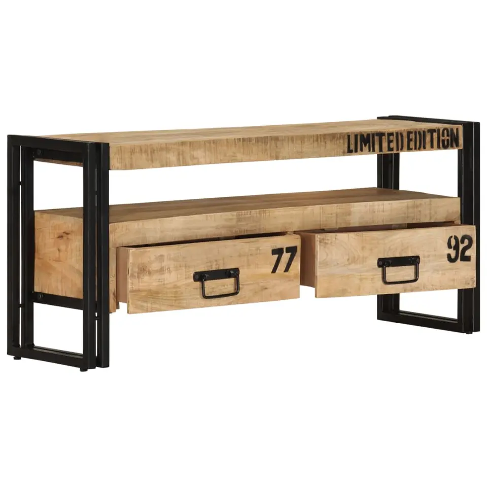 vidaXL - Tv-meubel - Bruin - Hout