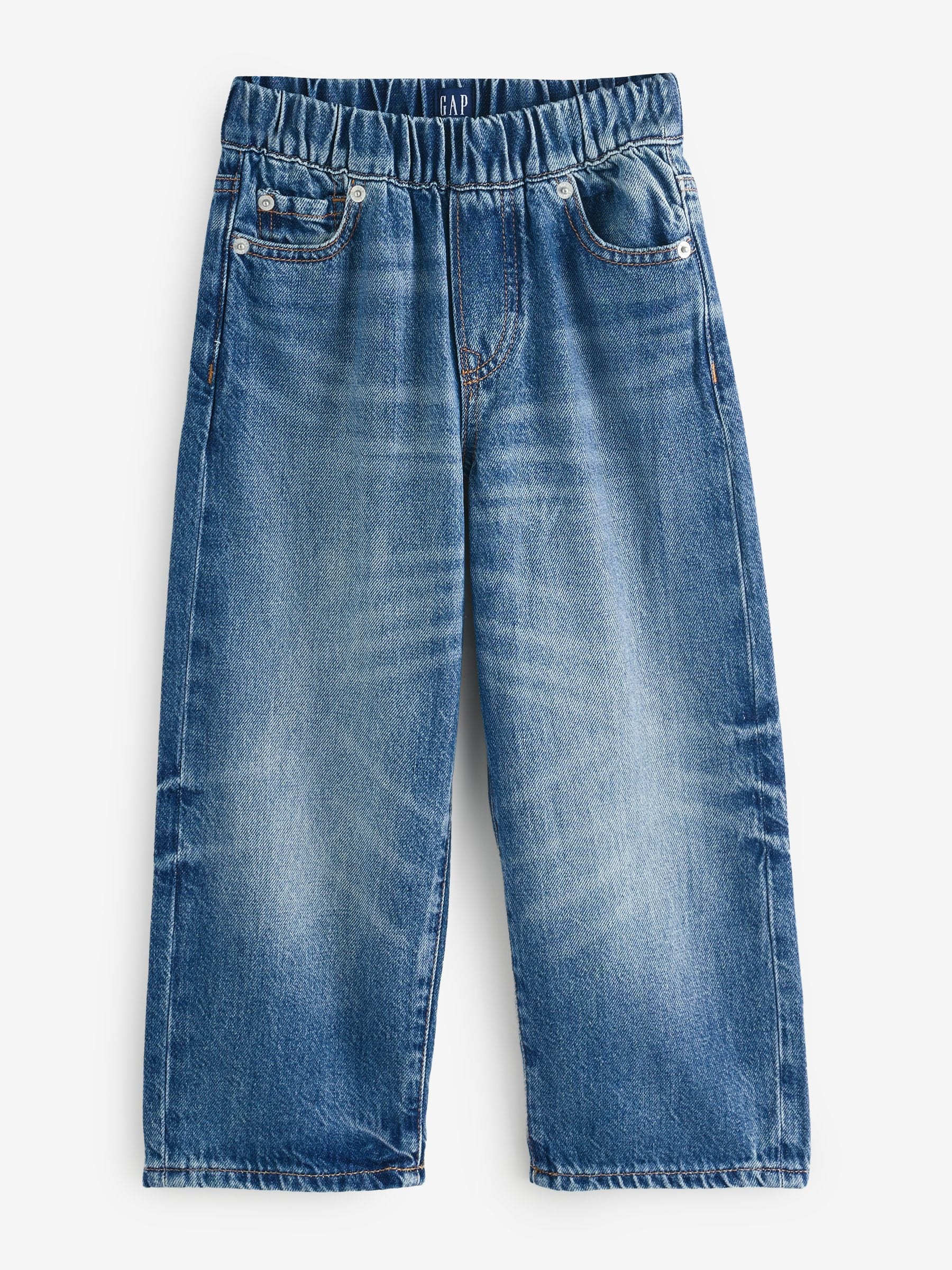 Gap ultrazachte baggy jeans met elastische taille (4 - 13 jr)
